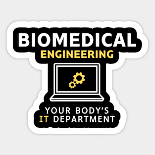 BME: Your body's IT department BME Sticker